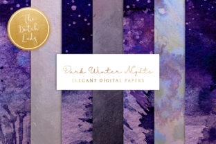 Download Digital Backgrounds Winter Night Skies - Digital Collection