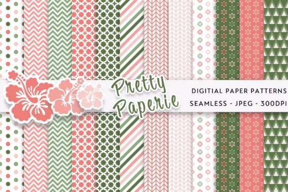 Download 12 Digital Paper Backgrounds - Digital Collection