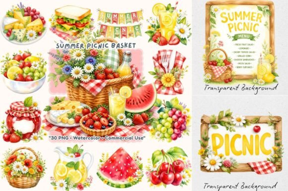 Download Coquette Summer Picnic Basket - Picnic Collection