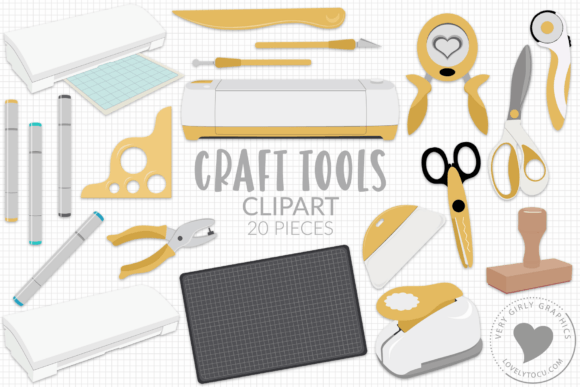 Download Craft Tools Clipart Graphics - Graphic Collection