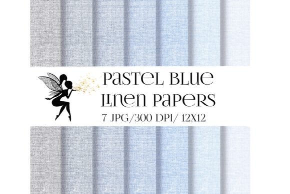 Download Pastel Blue Linen Texture, Digital Paper - Digital Collection