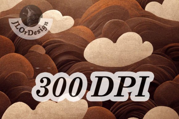 Download Chocolate Brown Clouds Digital Paper - Digital Collection