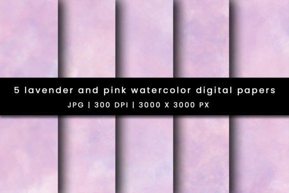Download Lavender and Pink Digital Papers - Digital Collection