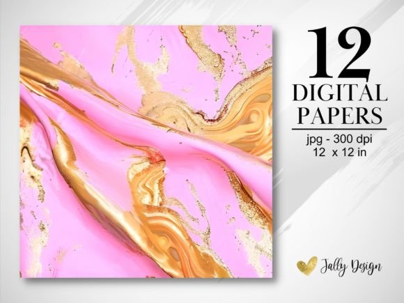 Download Pink Abstract Textures Digital Paper - Digital Collection