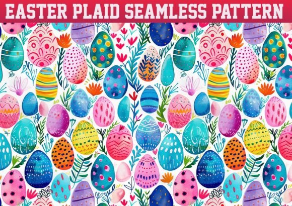 Download Easter Seamless Pattern Colorful Paper - Colorful paper Collection