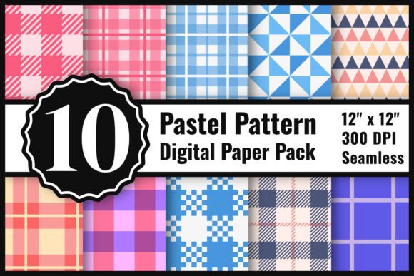 Download Easter Pastel Digital Paper Pack - Digital Collection