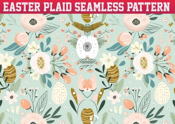 Download Easter Seamless Pattern Colorful Paper - Premium Resources