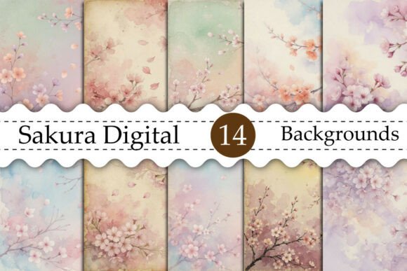 Download Sakura Digital Backgrounds - Digital Collection