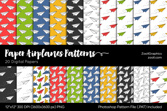 Download Paper Airplanes Papers Digital - Digital Collection