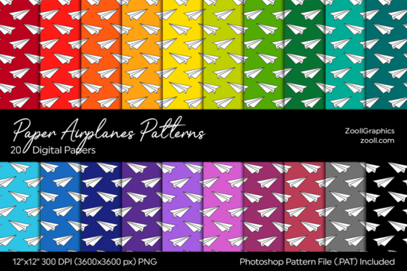 Download Paper Airplanes Digital Papers - Digital Collection