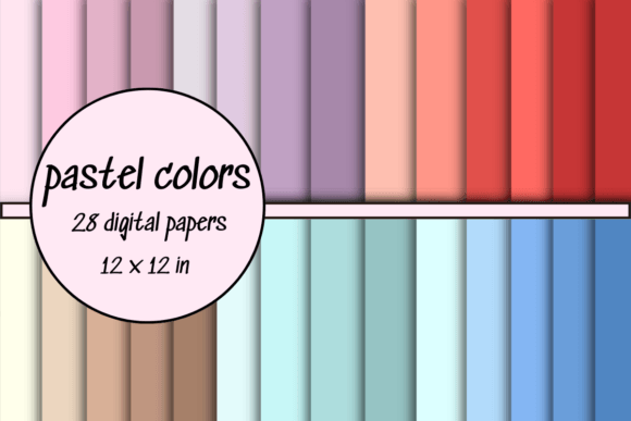 Download Pastel Colors Digital Backgrouds - Digital Collection