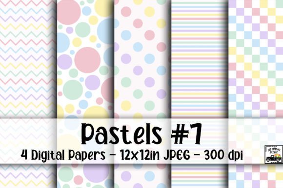 Download Pastel Digital Paper #7 - Digital Collection