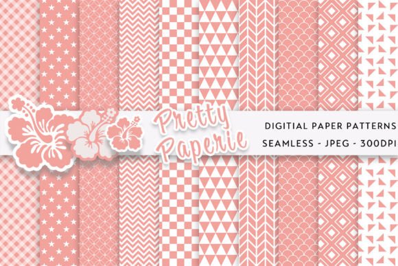 Download 10 Digital Paper Backgrounds - Digital Collection