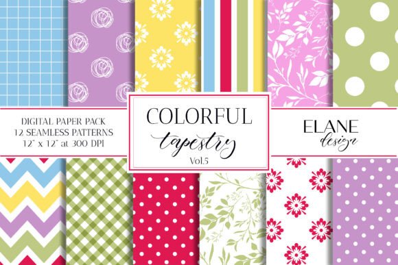 Download Kids Party Digital Paper, Colorful Paper - Digital Collection