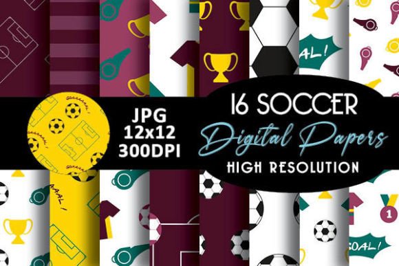 Download Dark Purple Soccer Digital Papers - Digital Collection